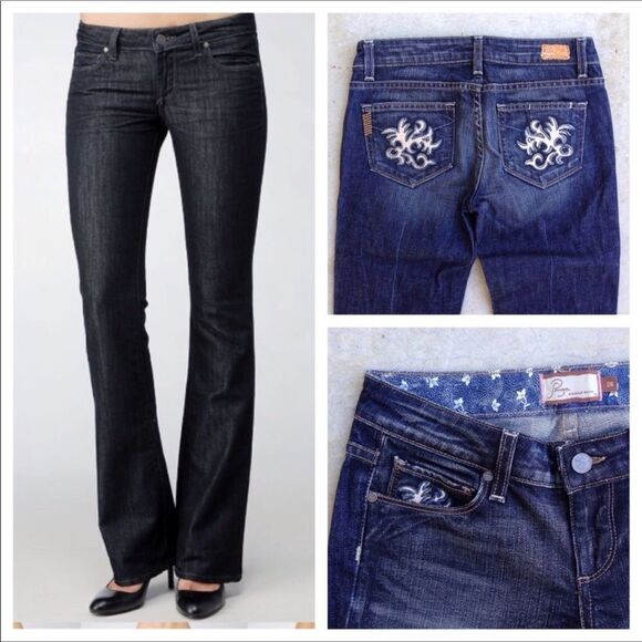 Paige premium denim Benedict Canyon bootcut jeans 26 - Picture 2 of 3
